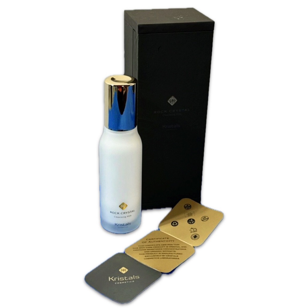 $150 Retail NIB Kristals Cosmetics Rock Crystal Cleansing Milk